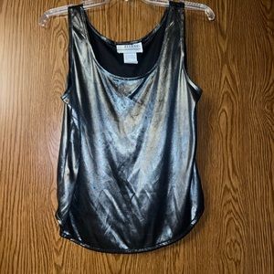 Metallic tank top